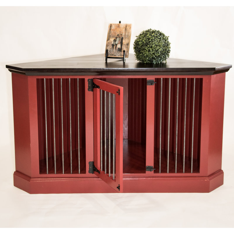 Archie & Oscar Brooke Medium Corner Credenza Pet Crate & Reviews Wayfair